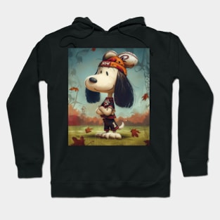 Snoopy Vs Cleveland Indians Logo: Emblematic Showdown Begins Hoodie